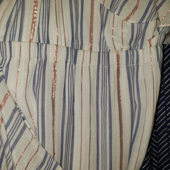 Guess Dress XL Rose Gold Striped - Picture 4 of 6